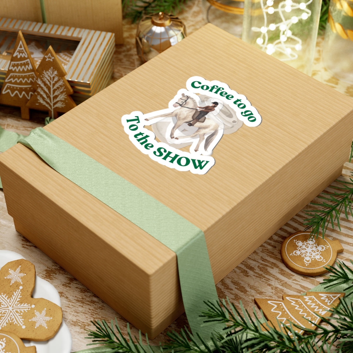 Funny Horse Sticker - Dressage - Magic. Horse Treats