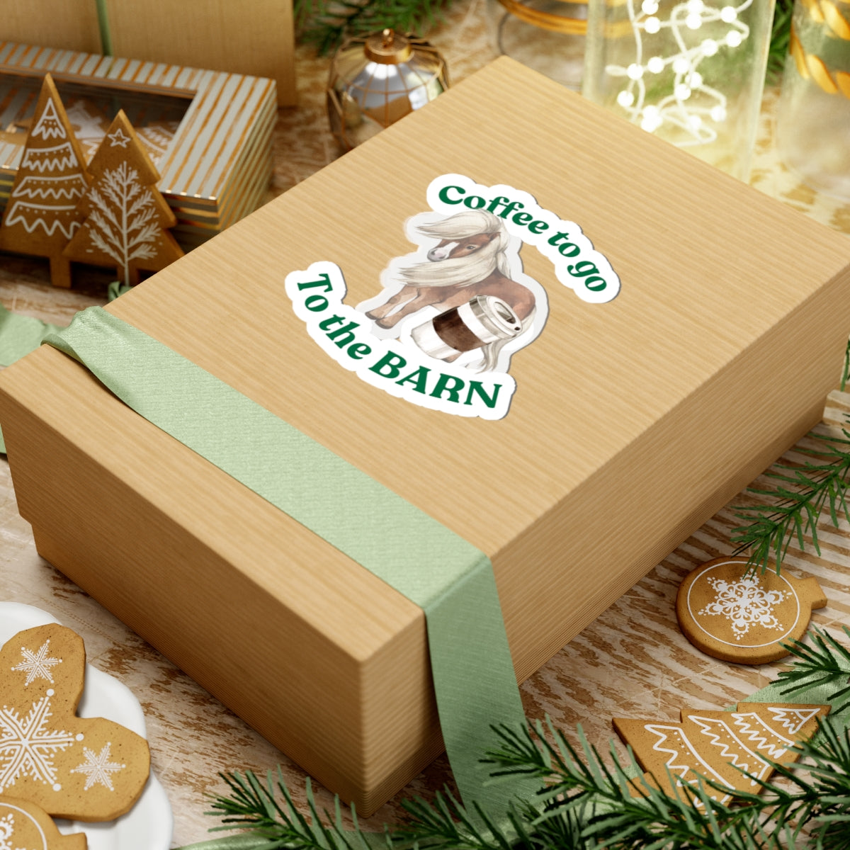 Funny Horse Sticker - Pony - Magic. Horse Treats
