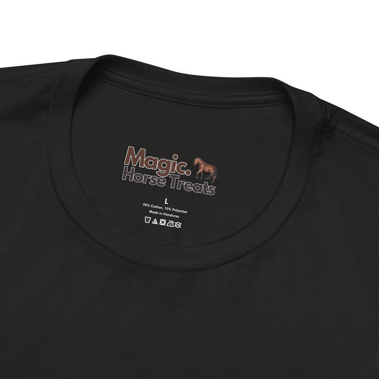 'If you know, you know....' Unisex Jersey Short Sleeve Tee, Funny Horse racing T-shirt - Magic. Horse Treats