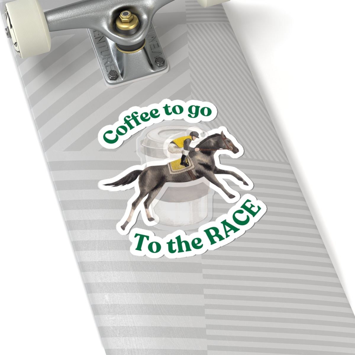 Funny Horse Sticker - Horse racing - Magic. Horse Treats