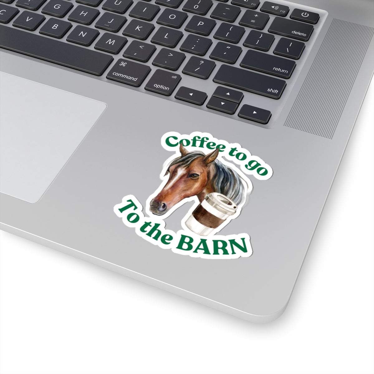 Funny Horse Sticker - Magic. Horse Treats