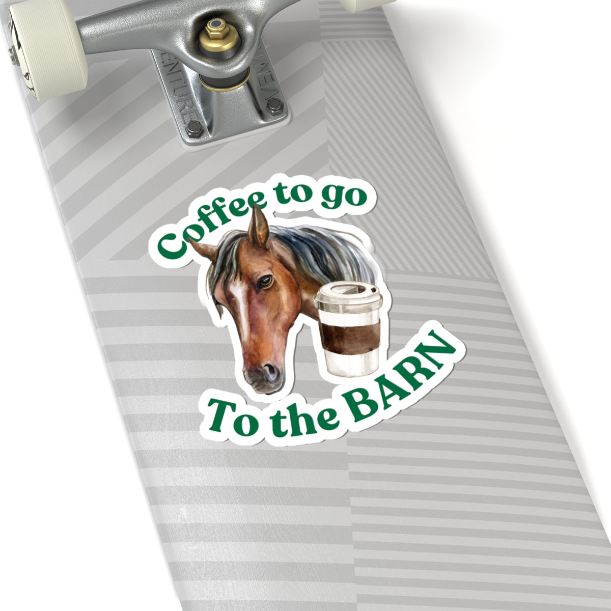 Funny Horse Sticker - Magic. Horse Treats