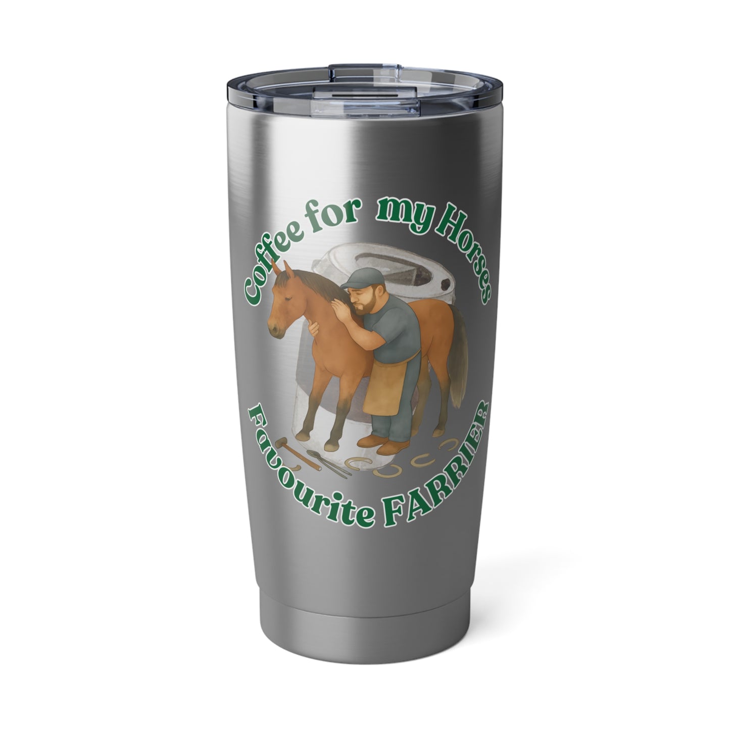 Coffee for Favourite Farrier Travel Coffee Cup