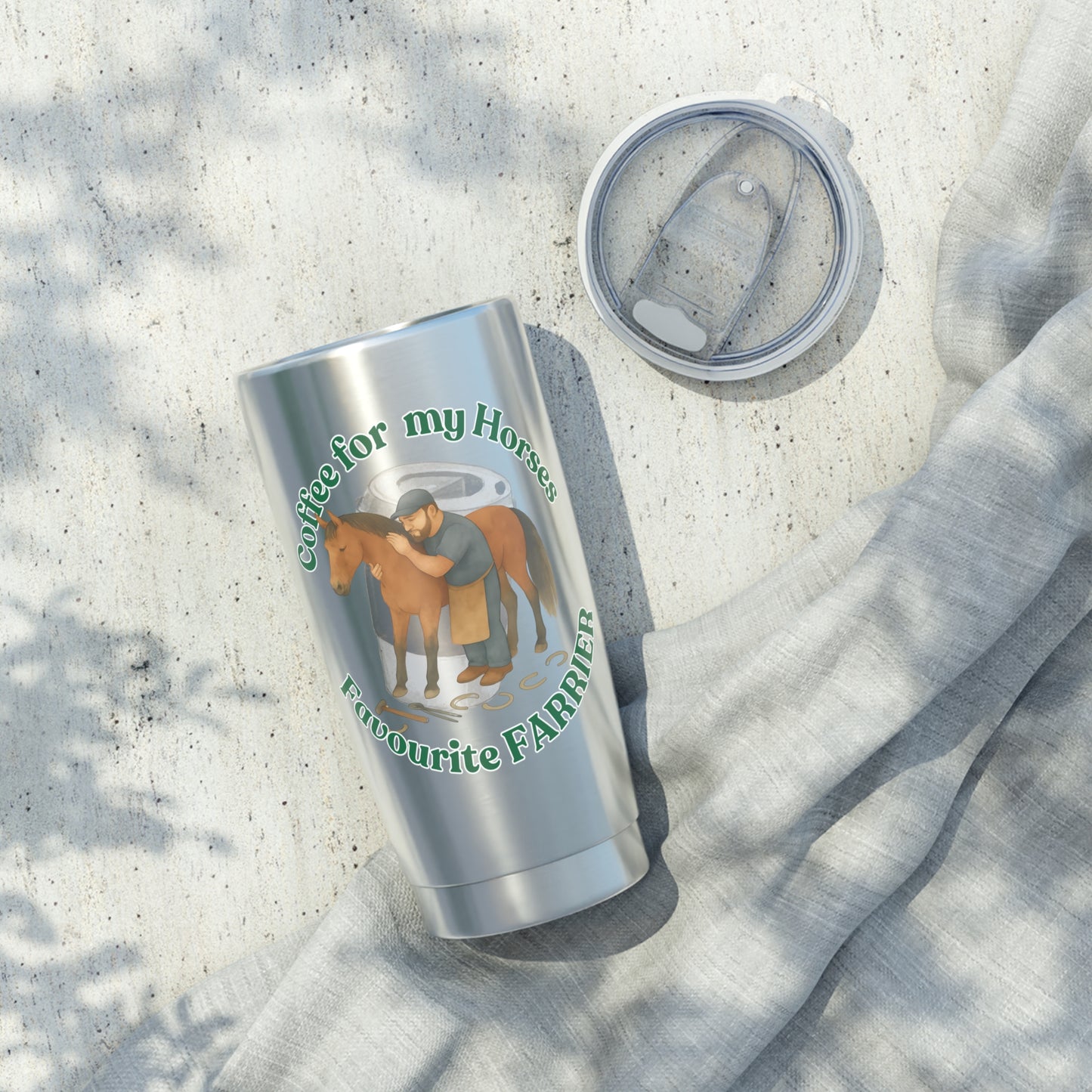 Coffee for Favourite Farrier Travel Coffee Cup lid