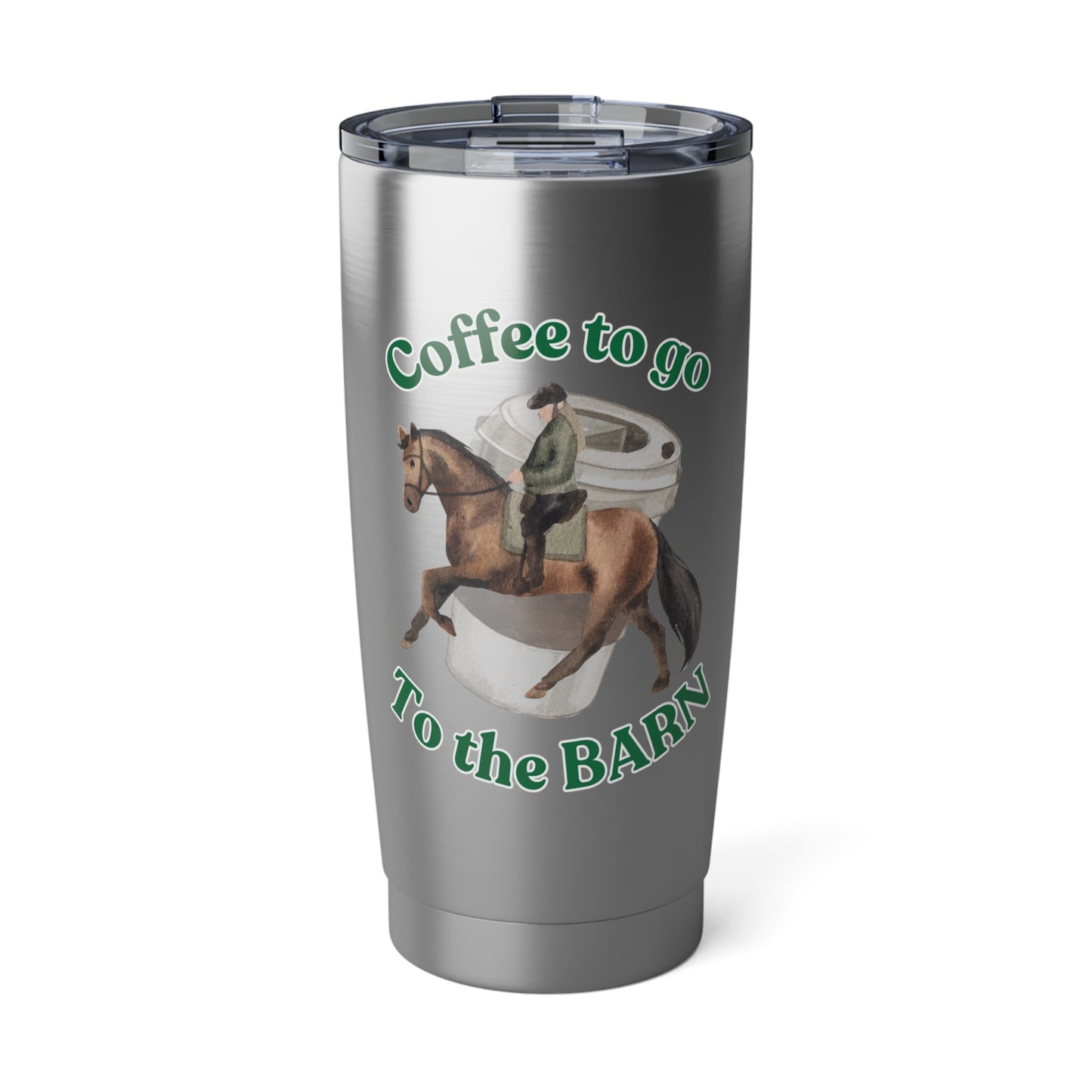 Go to the Barn Horse Riding Travel Coffee Cup