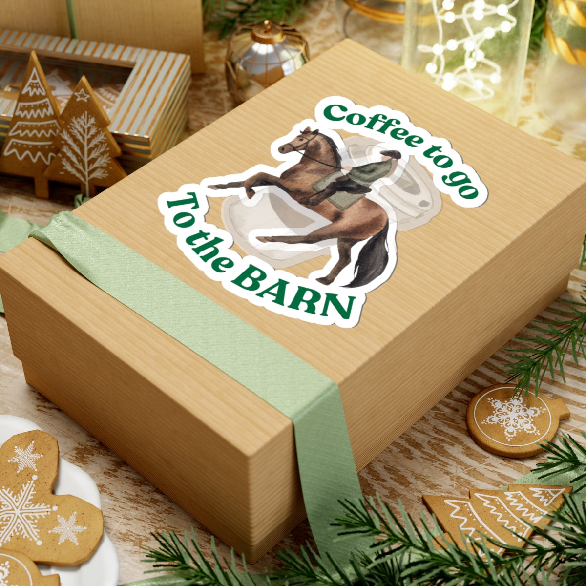 Funny Horse Sticker - Riding - Magic. Horse Treats