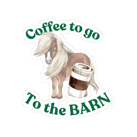 Funny Horse Sticker - Pony - Magic. Horse Treats