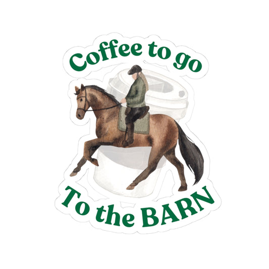 Funny Horse Sticker - Riding - Magic. Horse Treats
