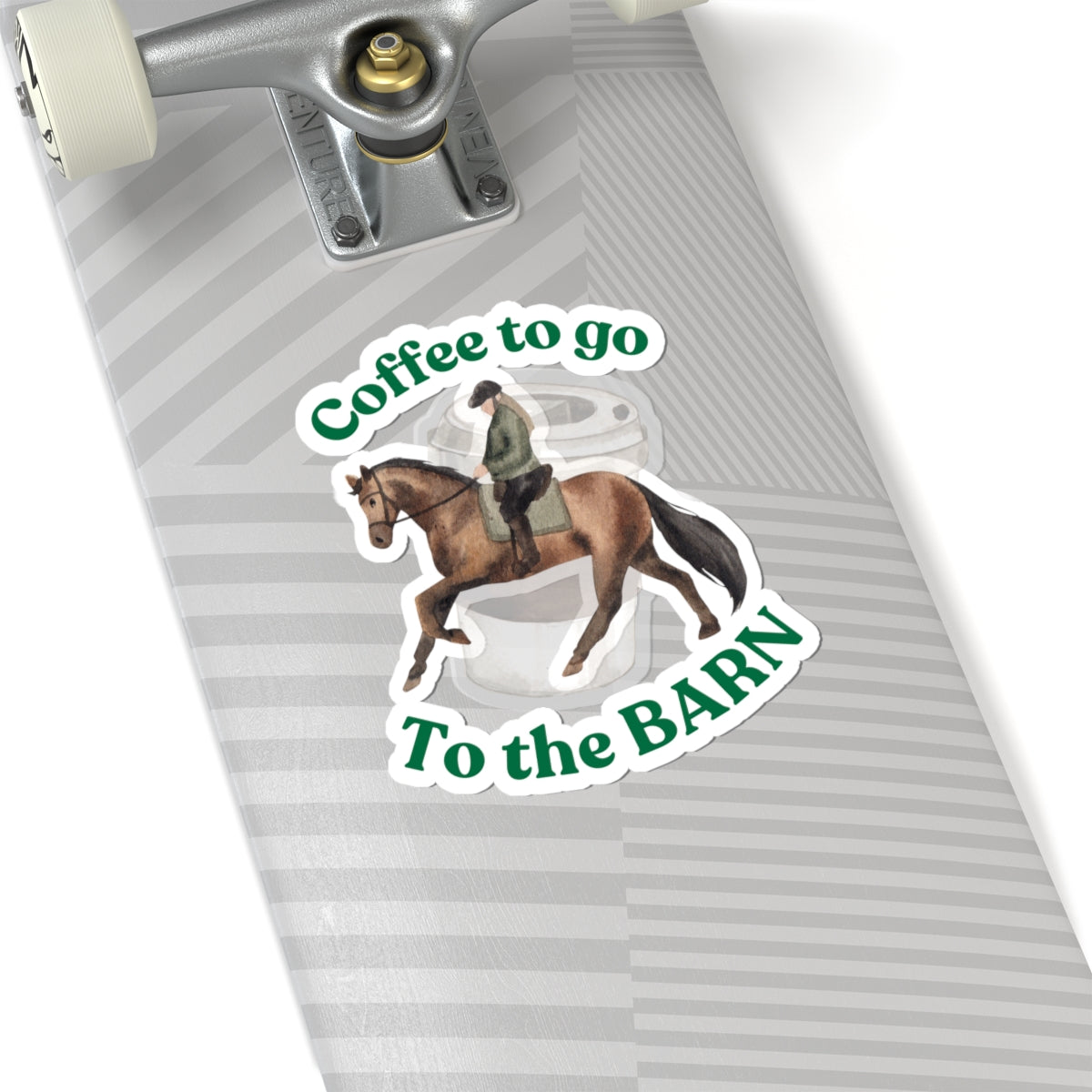 Funny Horse Sticker - Riding - Magic. Horse Treats