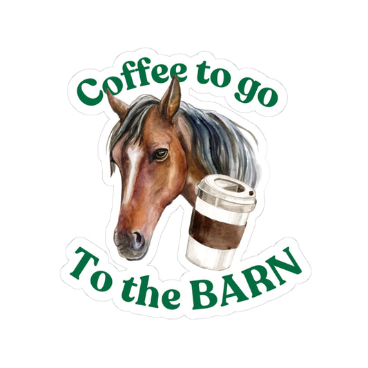Funny Horse Sticker - Magic. Horse Treats