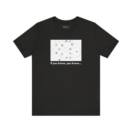 'If you know, you know...' Unisex Jersey Short Sleeve Tee, Funny Showjumping T-shirt