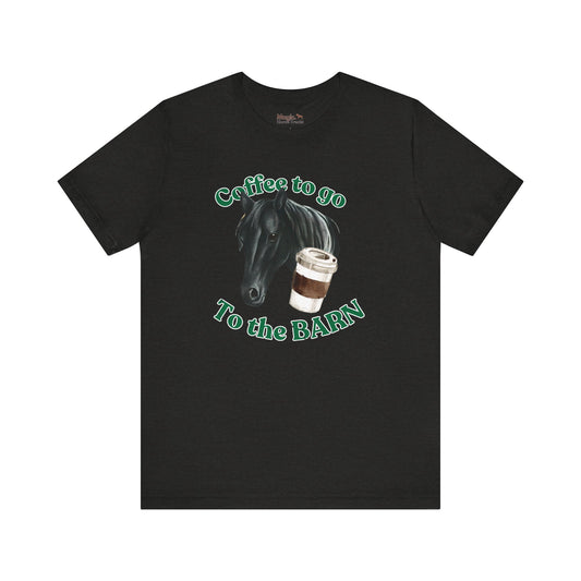 Coffee, Black Horse t-shirt black