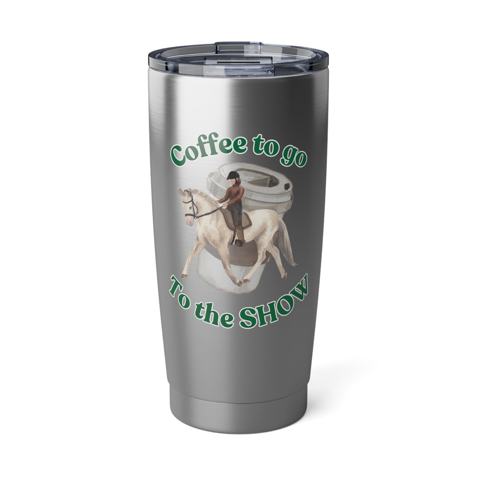 Go to the horse show Dressage Travel Coffee Cup