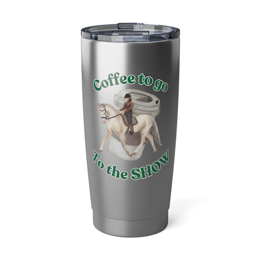 Go to the horse show Dressage Travel Coffee Cup