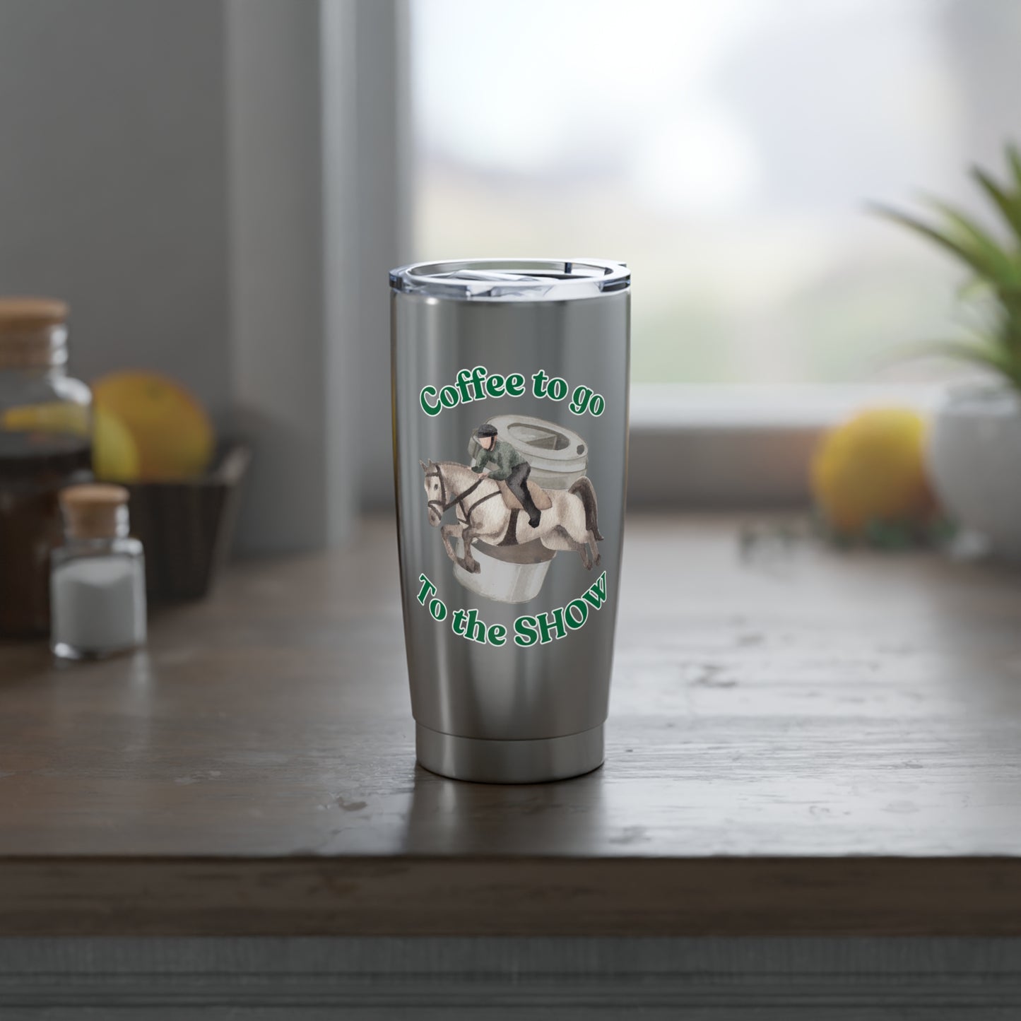 Go to the show Horse Showjumping Travel Coffee Cup front