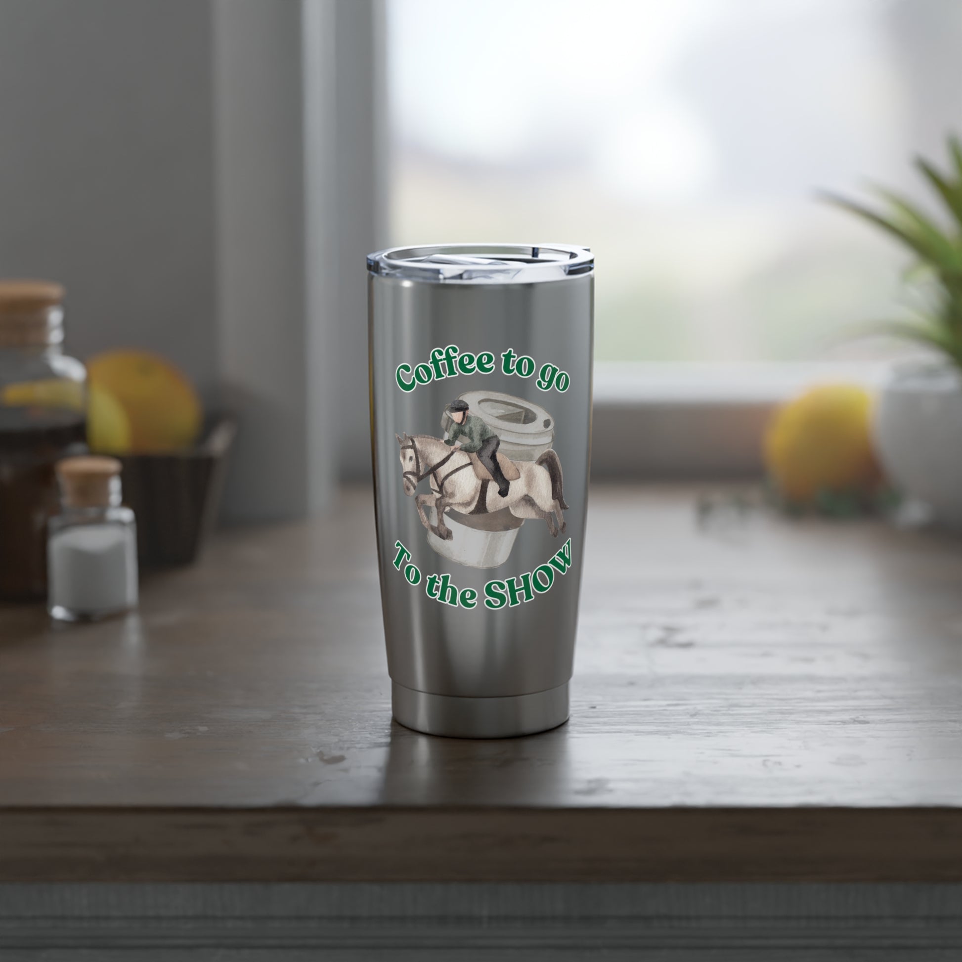 Go to the show Horse Showjumping Travel Coffee Cup front