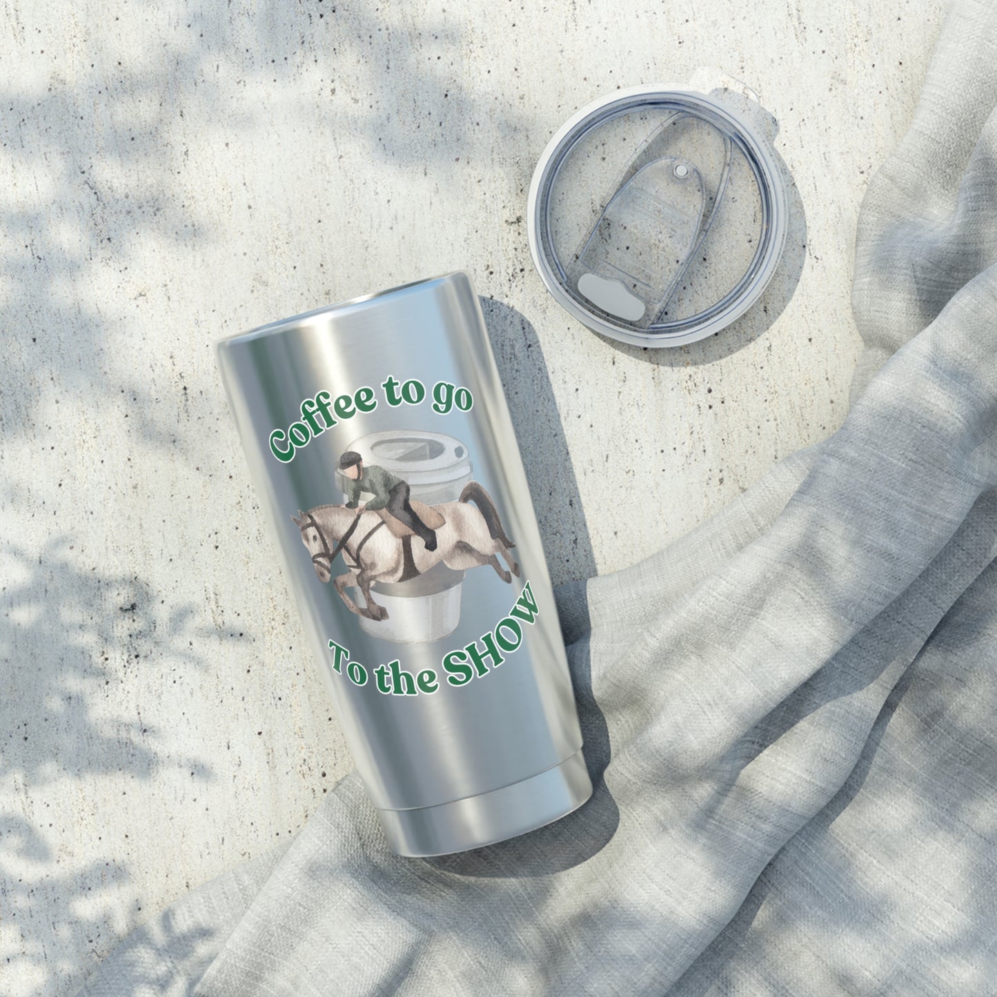 Go to the show Horse Showjumping Travel Coffee Cup lid
