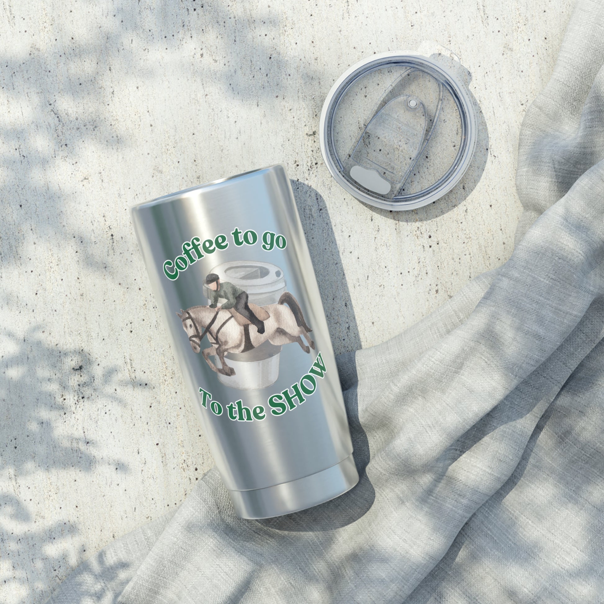 Go to the show Horse Showjumping Travel Coffee Cup lid